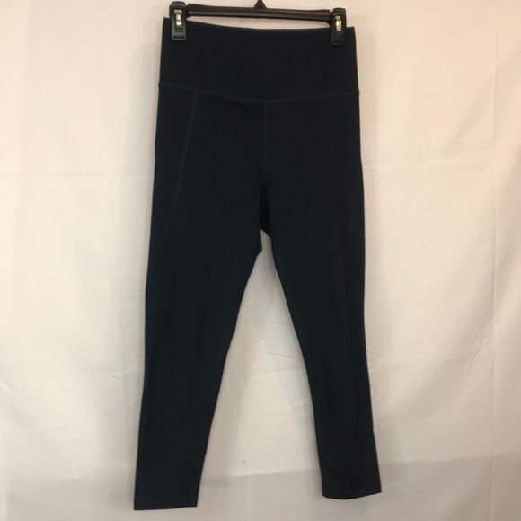 girlfriend collective Pants - Girlfriend Collective Compressive Legging 23-3/4 Navy Midnight Size Medium